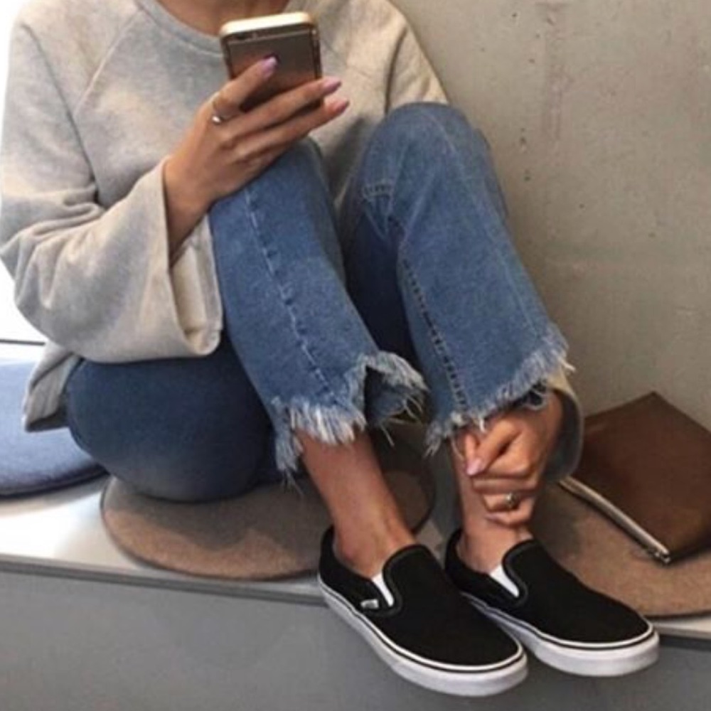 Classic slip on black vans